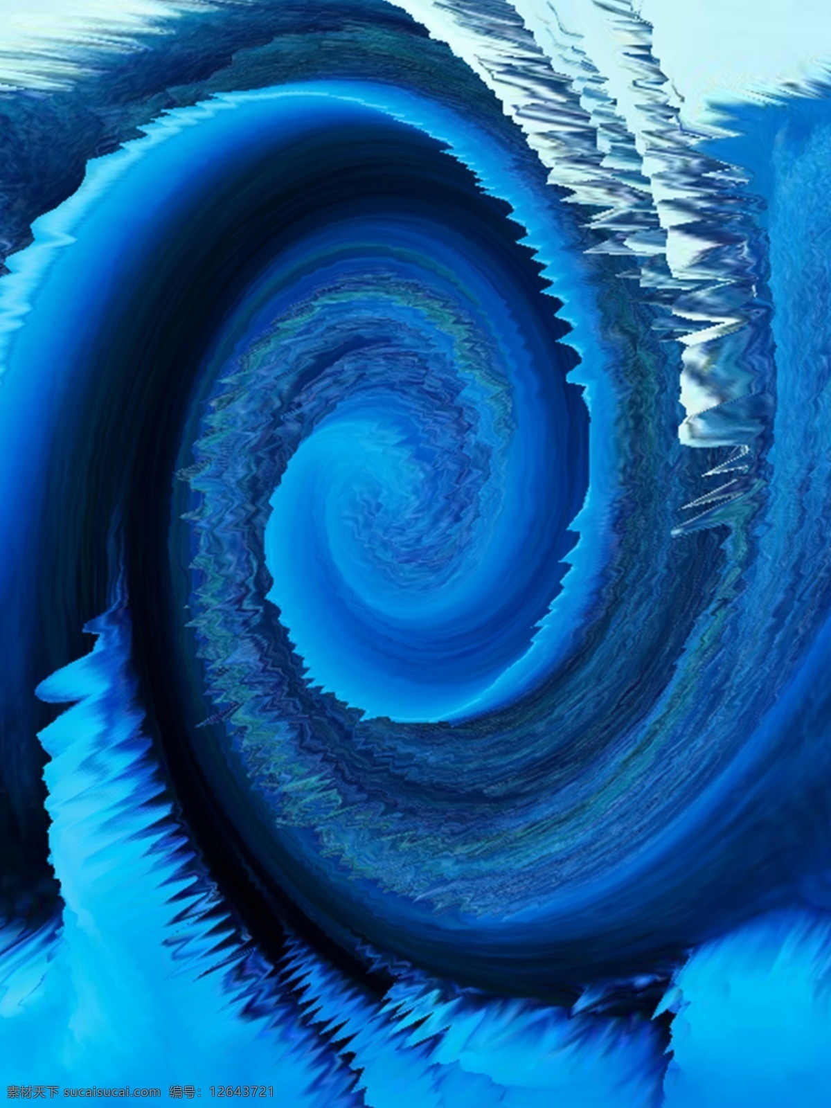 藍(lán)色 3d 漩渦 抽象 背景 圖 簡(jiǎn)約 時(shí)尚 3d漩渦