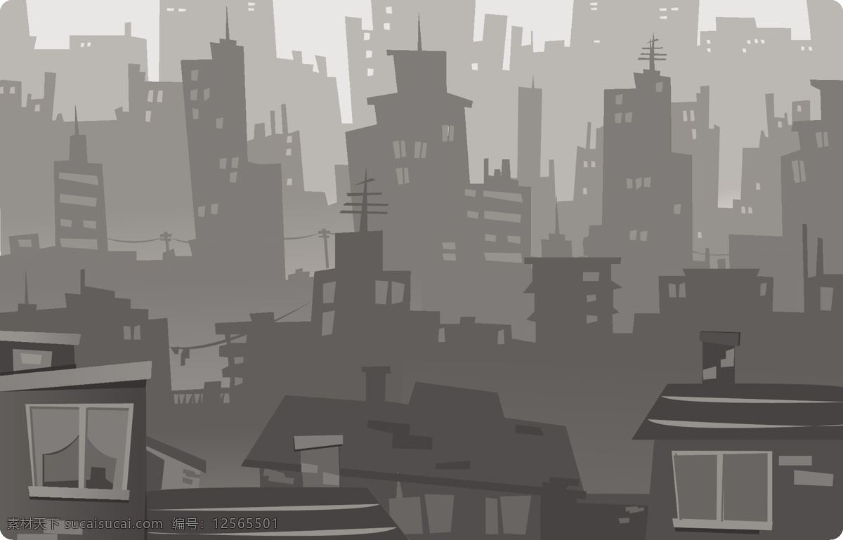 城市的輪廓 自然的載體 載體構(gòu)建高 房子 輪廓 silhouetteurban 城市 灰色