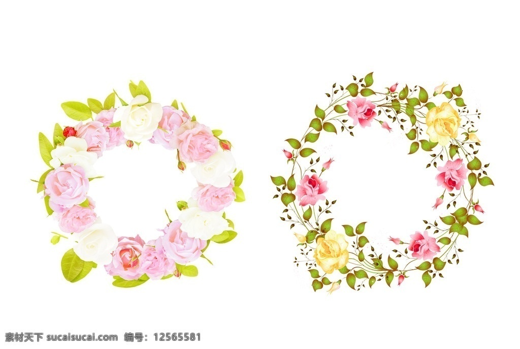玫瑰花環(huán) 花 花環(huán) 玫瑰 婚禮 粉色玫瑰 紅色玫瑰
