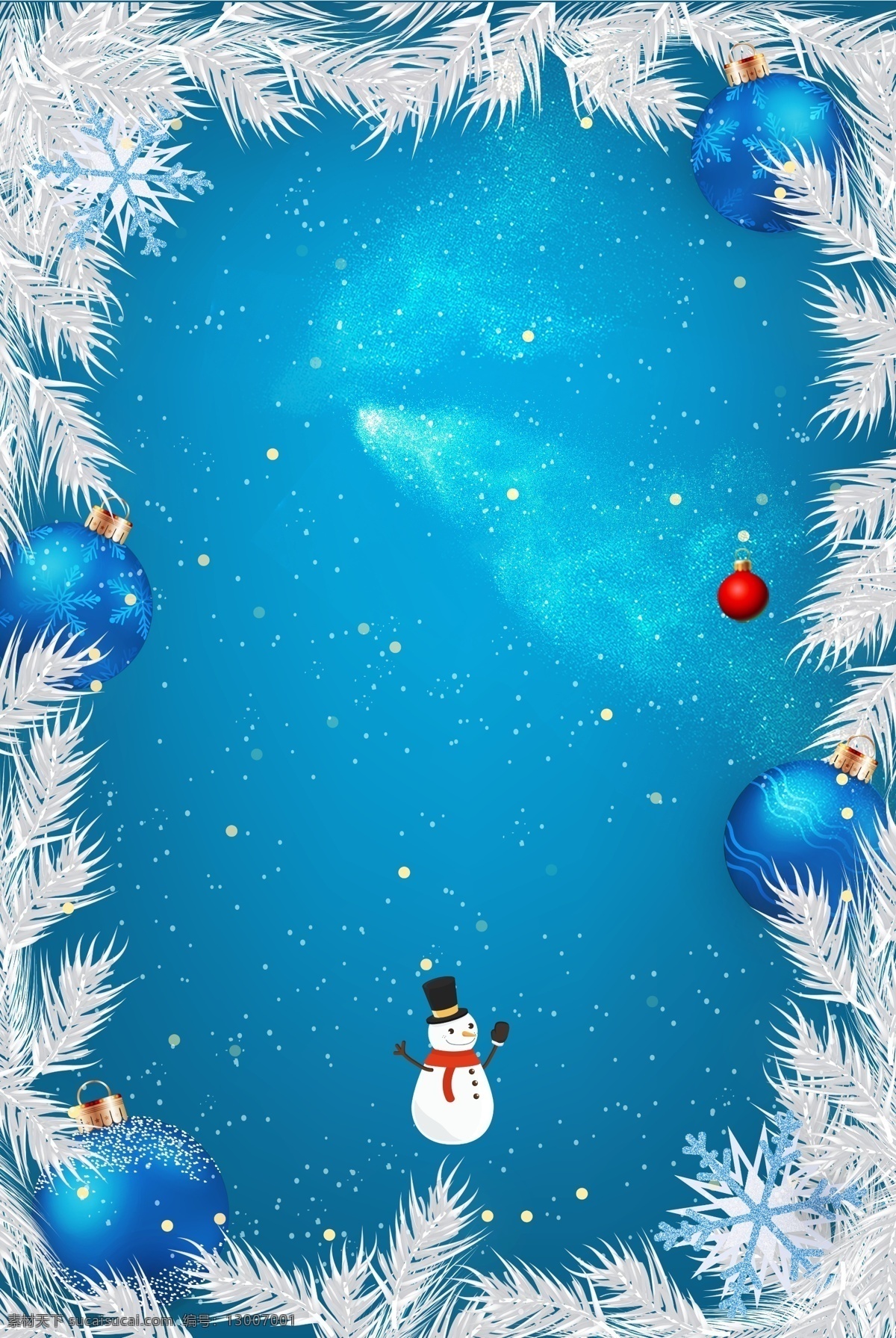 藍色 雪松 西方 節(jié)日 圣誕節(jié) 廣告 背景 圖 紅色 圣誕樹 冬季 卡通 雪人 鈴鐺 圣誕老人 派對 活動 廣告背景