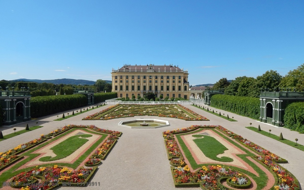 奥地利 首都 维也纳 风景 建筑 自然风景 城市建筑 自然景观 建筑景观