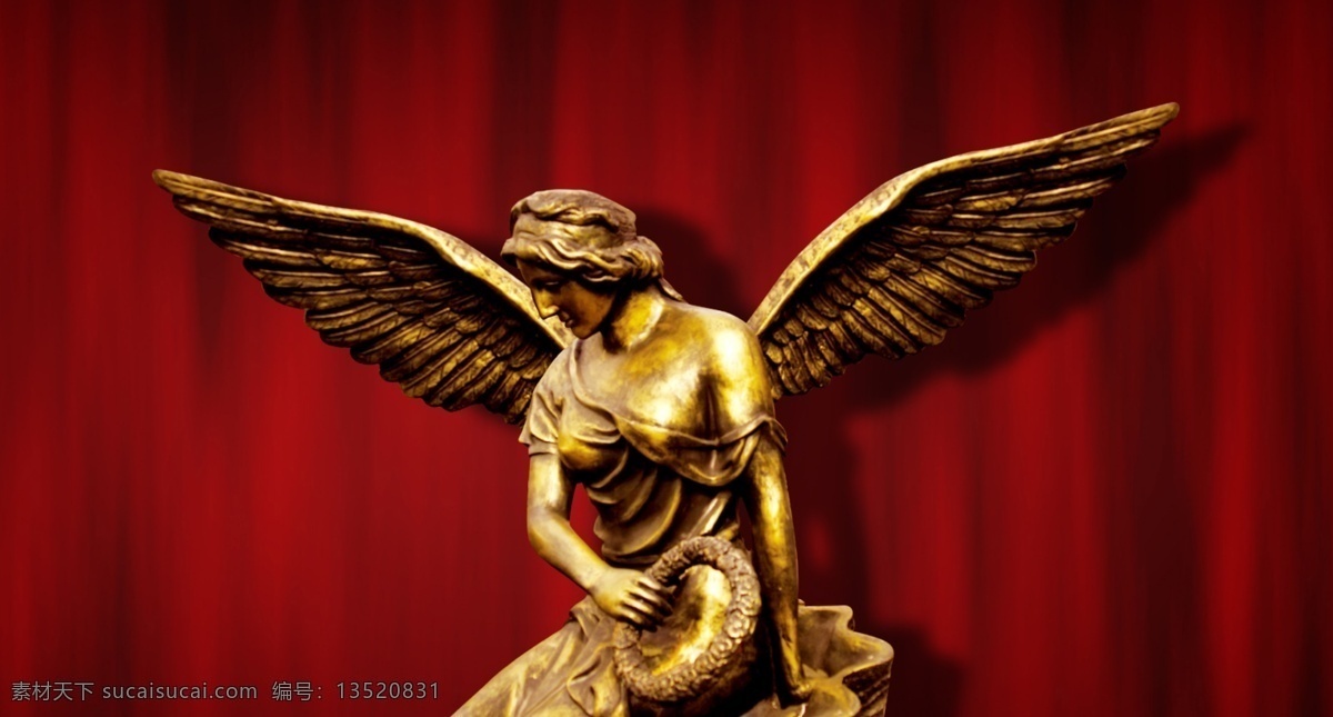 天使 女人 雕塑艺术 分层 素 天使雕塑 铜雕女性 女人塑像 欧洲经典 psd源文件