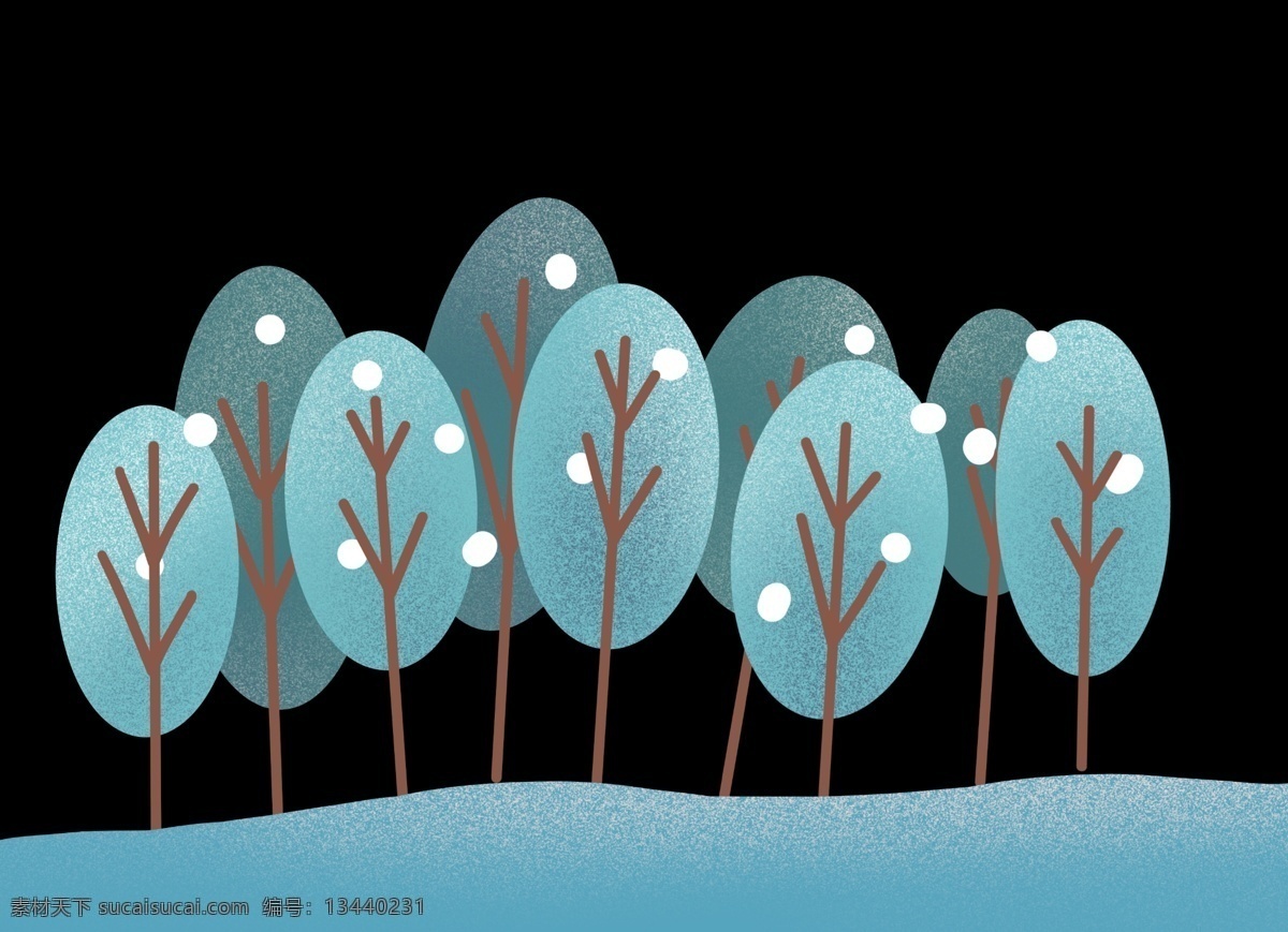 童话 森林 树叶 手绘 装饰 元素 免 抠 图 森林小树 插 画风 手绘小树 节日 儿童宣传画 可爱小树 可爱树林