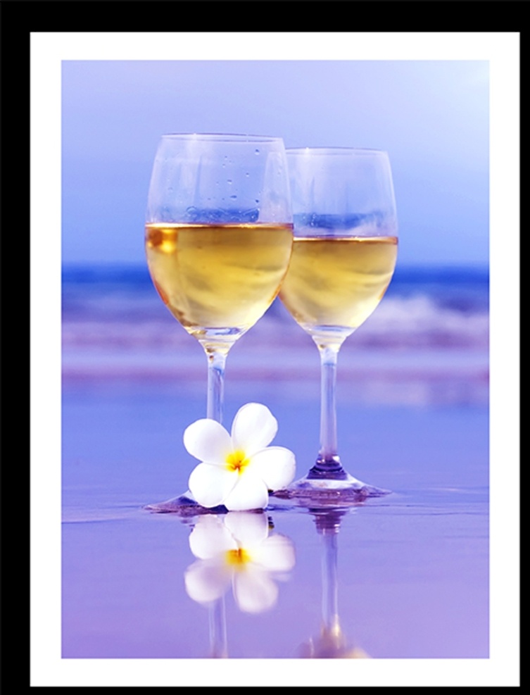 簡約 酒杯 花朵 裝飾畫 簡約裝飾畫 現(xiàn)代簡約 海邊 海景房 酒店 餐廳 客廳裝修 分層