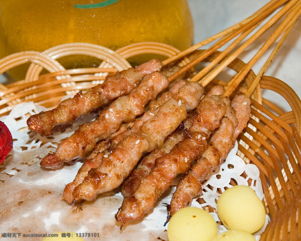美食 燒烤 豬肉串 餐飲美食 傳統(tǒng)美食 攝影圖庫(kù) 240