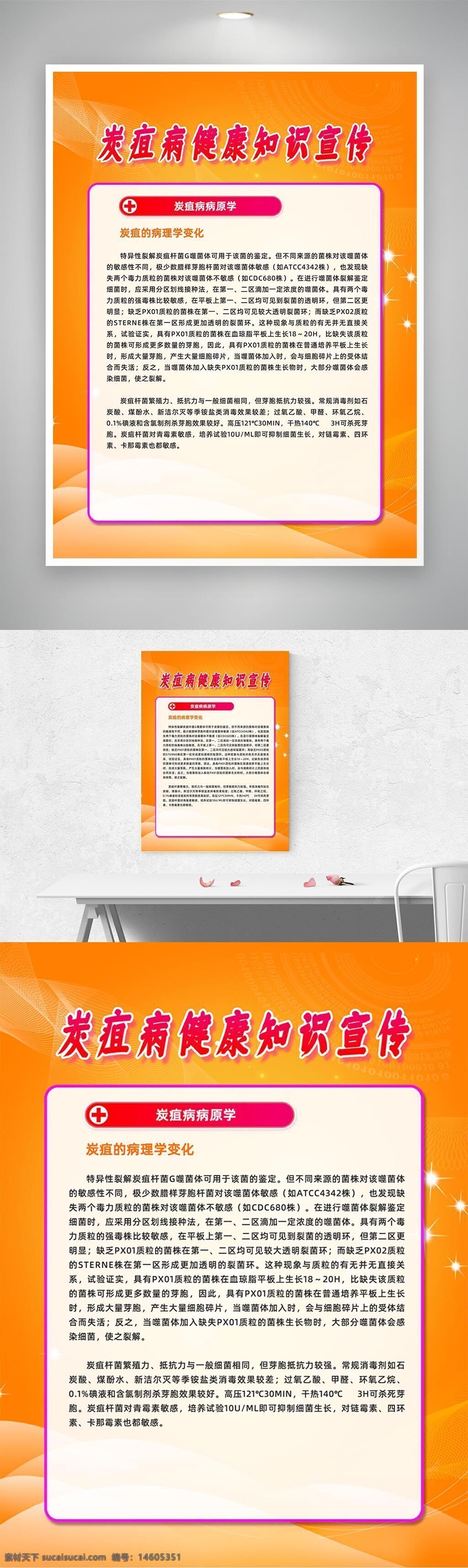 炭疽病 健康知識(shí) 宣傳海報(bào) 疾病預(yù)防 公益宣傳 病理學(xué)變化 炭疽桿菌 健康教育 疾病知識(shí) 病毒防控 醫(yī)療科普 衛(wèi)生宣傳 傳染病防治 健康宣傳 疾病科普