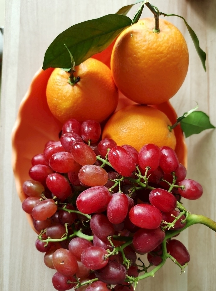 水果盘图片 水果盘 提子 红提 橙子 橘子 柑 生物世界 水果