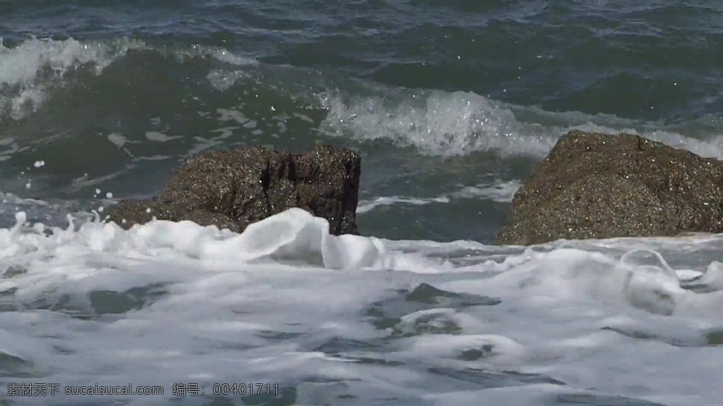 视频背景 合成视频 视频 实拍视频 合成视频背景 视频素材 视频模版 海浪 下 石头 石头视频