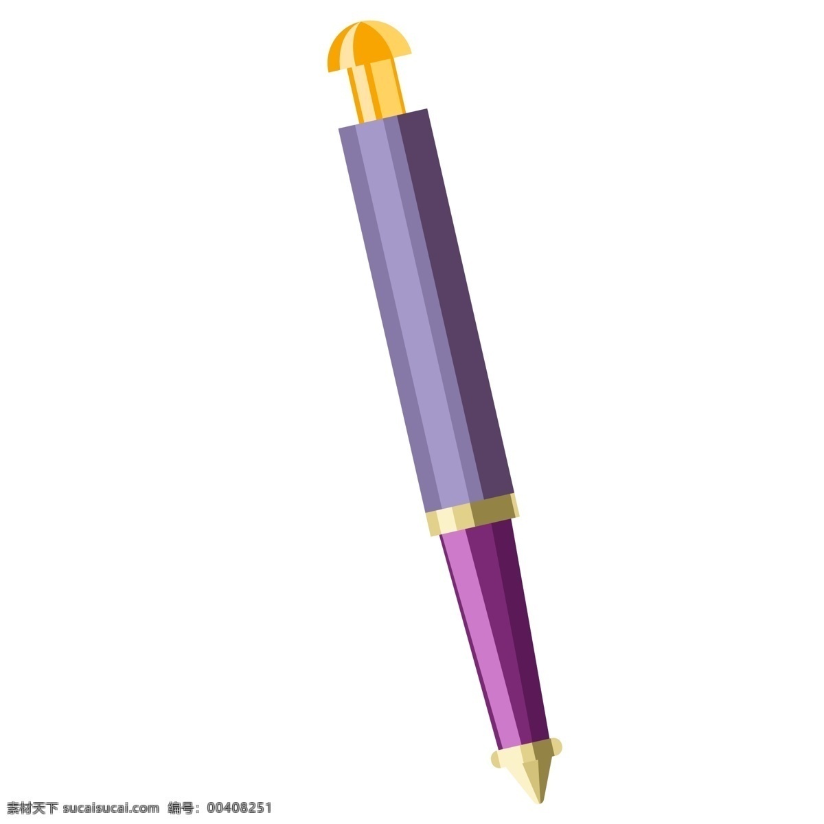 一个卡通笔头 笔头 工具 卡通工具 精致的笔头
