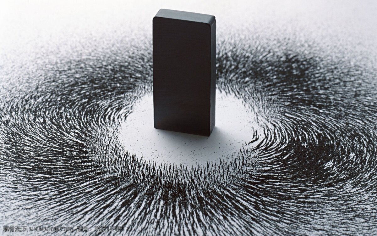 磁铁 背景 黑色 科学研究 现代科技 桌面 吸引力