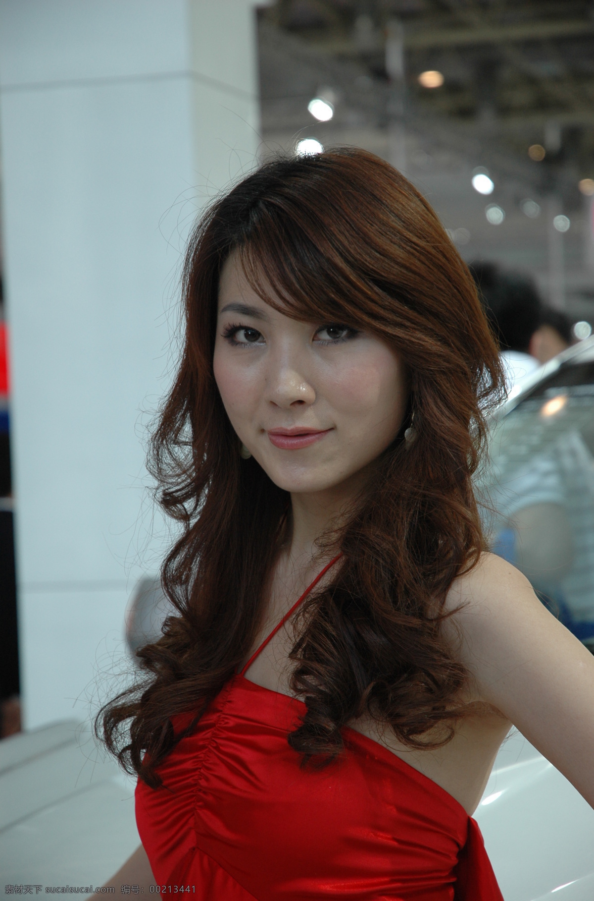 北京 车展 车模 美女 人物图库 女性女人 摄影图库