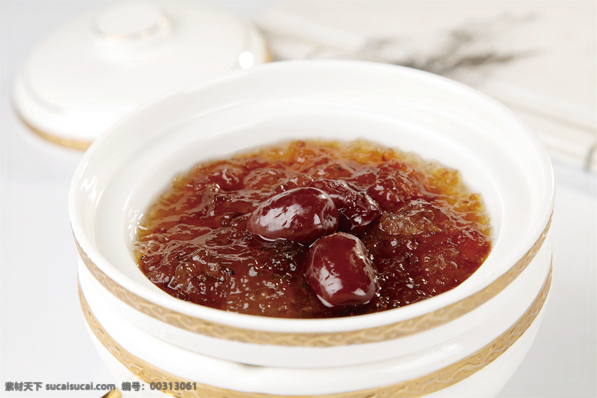 红枣炖桃胶 美食 传统美食 餐饮美食 高清菜谱用图
