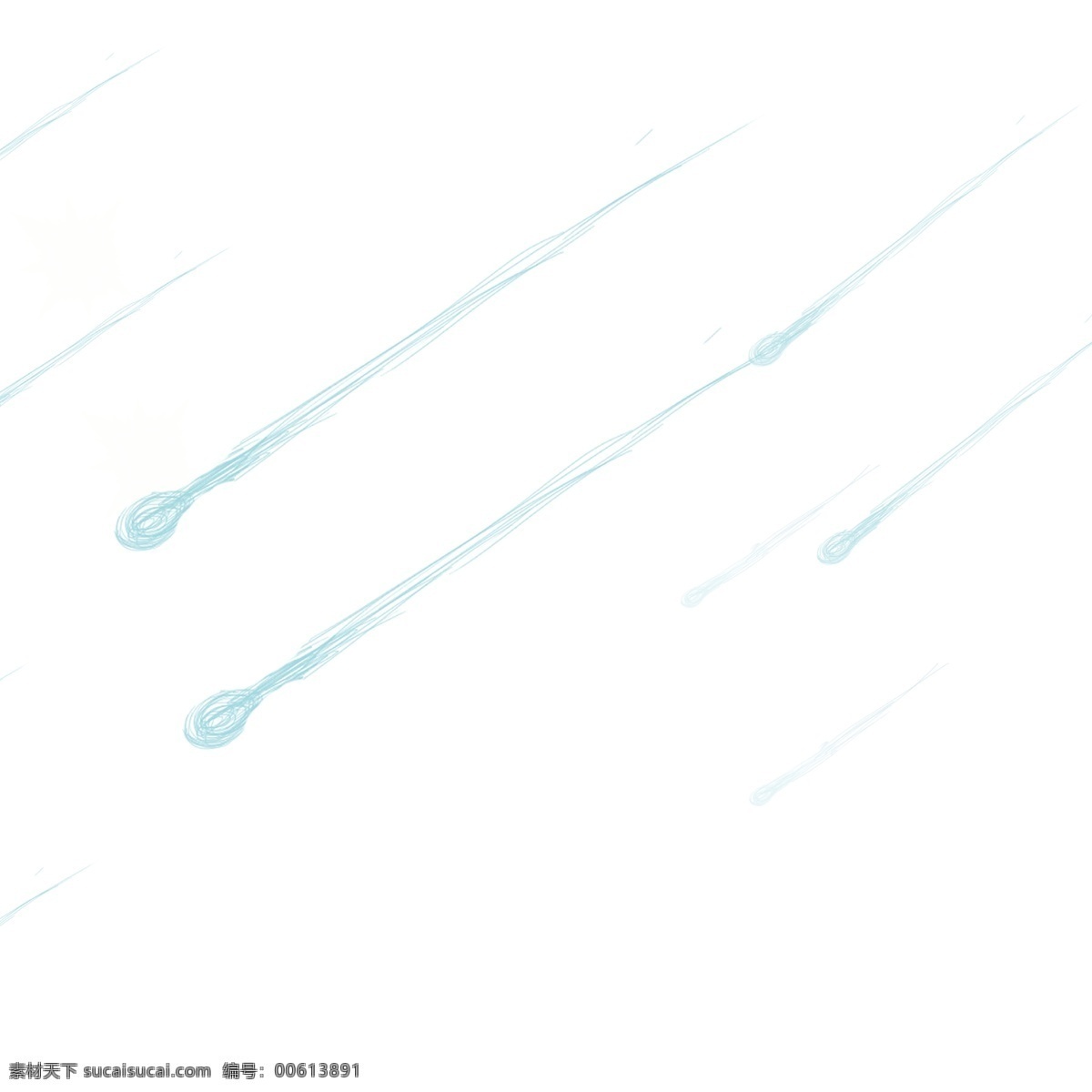 卡通 流星雨 卡通流行 蓝色流行 流行插图 卡通插图 创意卡通下载 插图 png图下载