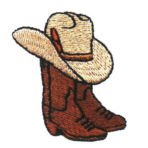 绣花 靴子 色彩 棕色 帽子 免费素材 面料图库 服装图案 白色