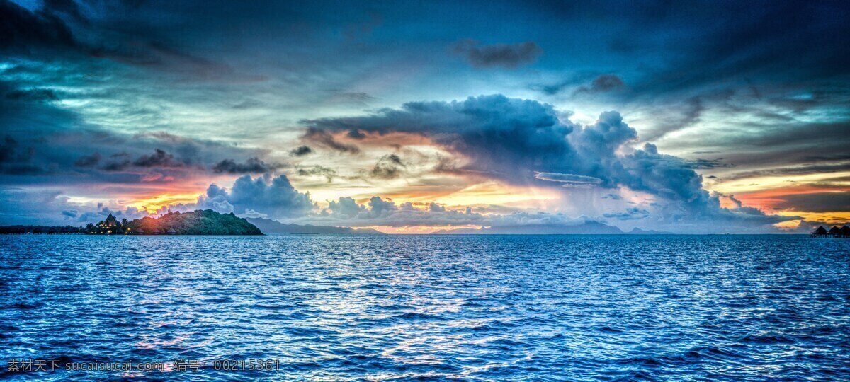 波拉 岛 日落 波拉岛的日落 波拉岛 大海 海洋 美景 蓝色大海 梦幻 自然景观 自然风景
