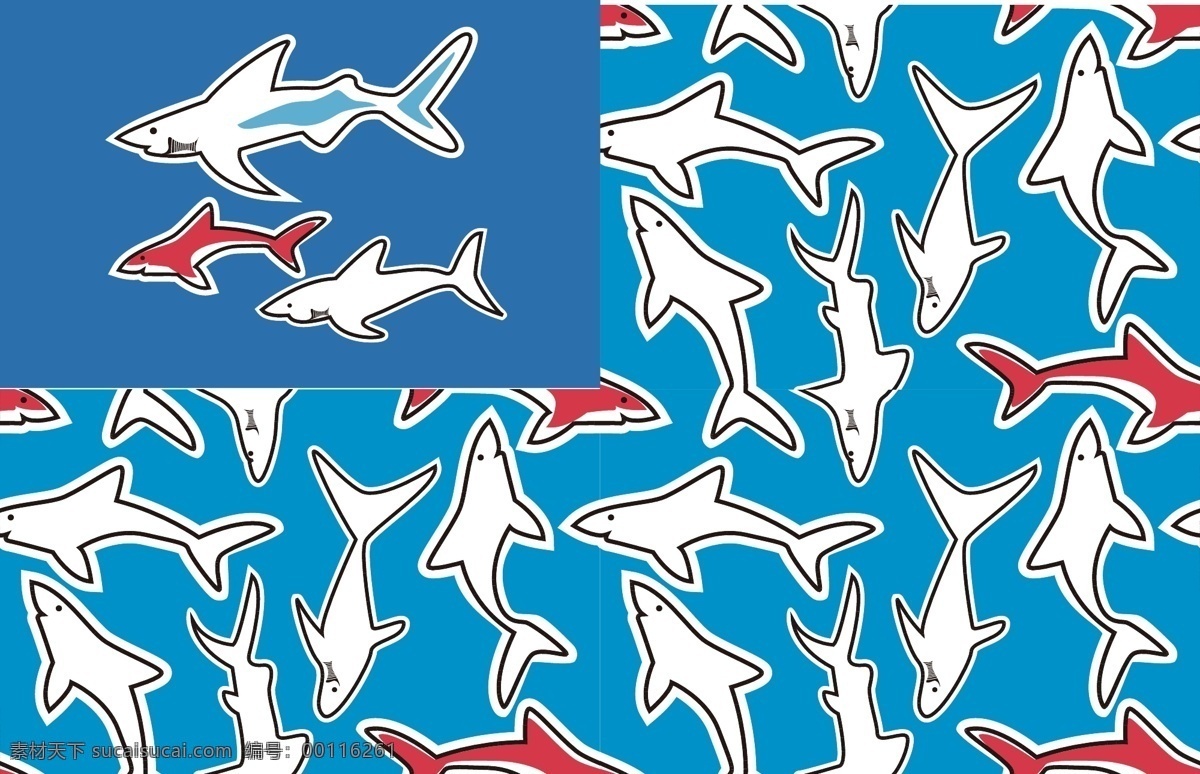 鲸鲨 鲸鱼 鲨鱼 图案 背景 男童布花 图案一刻 生物世界 海洋生物