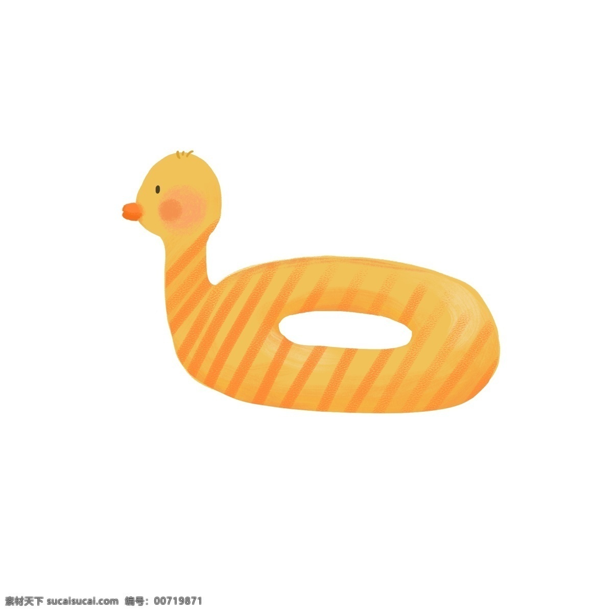 黄色 小鸭 游泳 圈 救生圈 游泳圈 可爱 卡通
