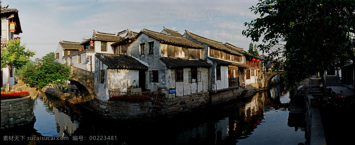 古代 小镇 背景 城市 建筑 古代建筑 古代小镇 自然风光 景观 景区 休闲 旅游 山水风景 风景图片