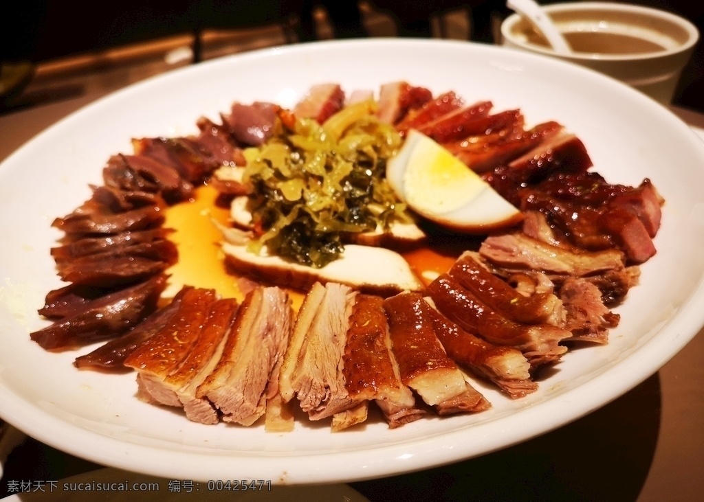 卤鹅拼盘图片 卤鹅三拼 卤鹅 卤鹅拼盘 芦苇 鹅肉 卤味 美食 餐饮美食 传统美食