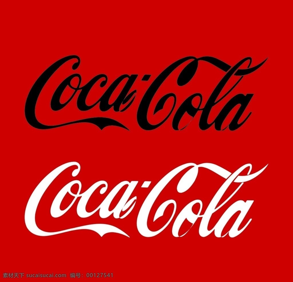 可口可乐 logo 矢量图 知名品牌 logo设计 其他设计