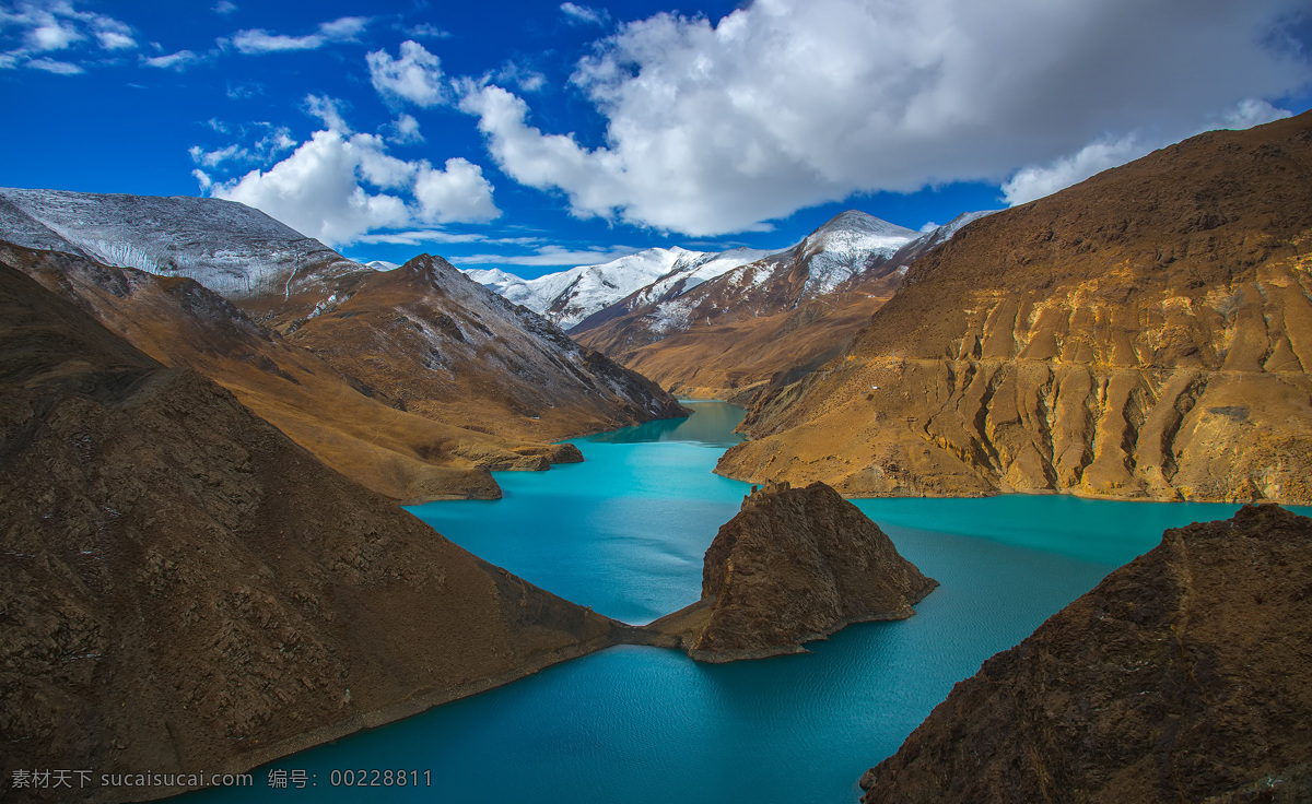 西藏 雪山 湖泊 沉寂 大气 广阔 浩瀚 荒凉 纳木错 蓝色湖泊 蓝天 白云 西藏风光图片 摄影自然风景 旅游摄影 国内旅游