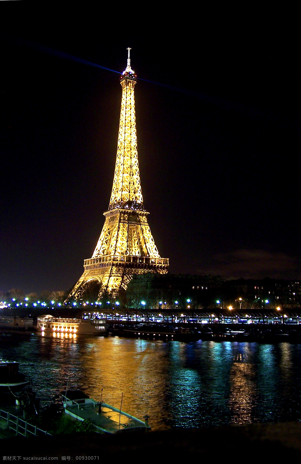埃菲尔铁塔 夜景 巴黎 埃菲尔 铁塔 旅游摄影 国外旅游 风光 摄影图库 230