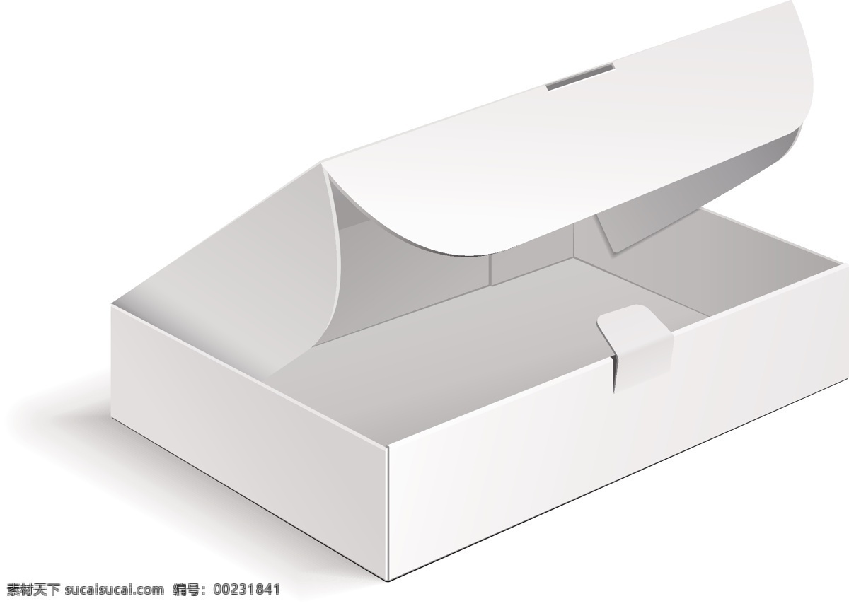 白色 包装纸盒 矢量图 纸质 纸盒子 包装盒 矢量素材