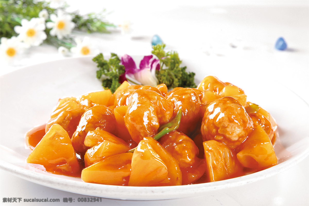 菠萝 咕 老 肉 菠萝咕老肉 美食 传统美食 餐饮美食 高清菜谱用图