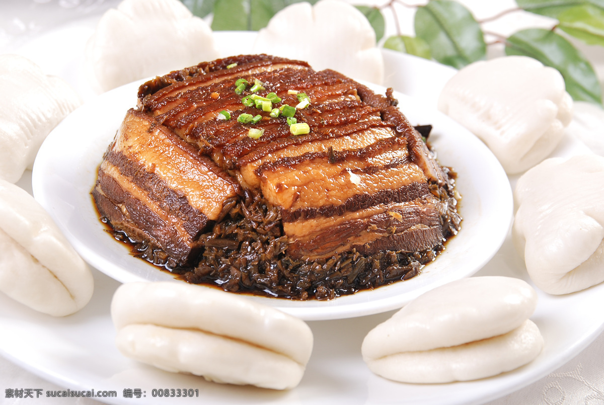 梅菜扣肉 扣肉 蒸菜 传统蒸菜 盐菜扣肉 餐饮美食 传统美食