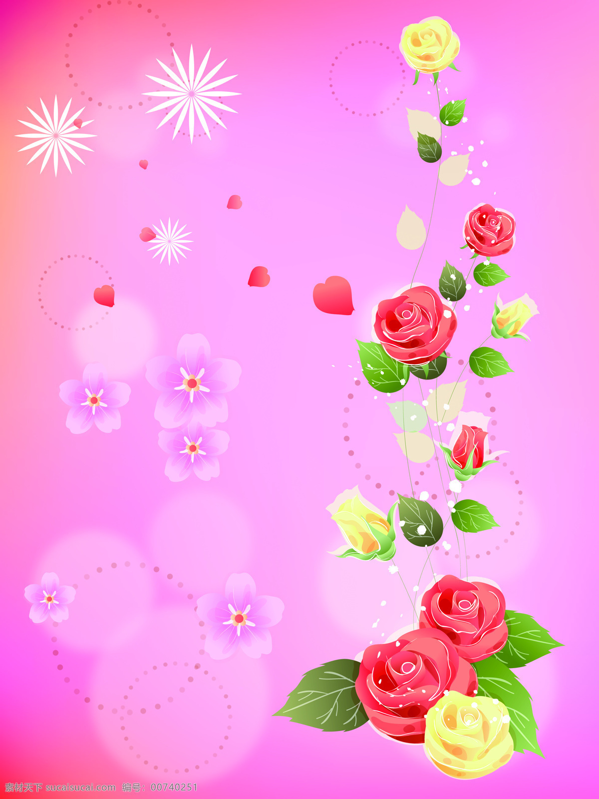 粉色 玫瑰 花朵 移门 装饰画 淡雅 移门大全