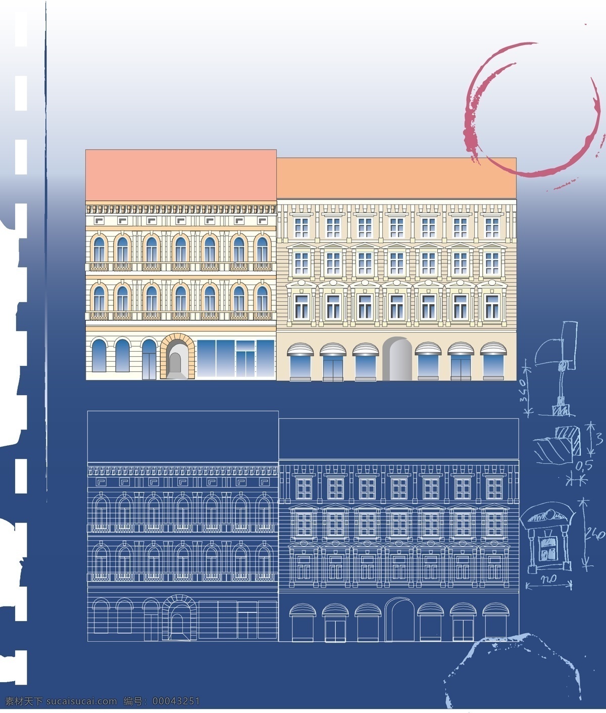 城市建筑 建筑 建筑家居 结构 科技 科学 蓝色 平面图 施工图 平面图纸 图纸 线稿 素描 线条 建筑结构 效果图 体系结构 建筑学 矢量素材 矢量 矢量图 现代科技