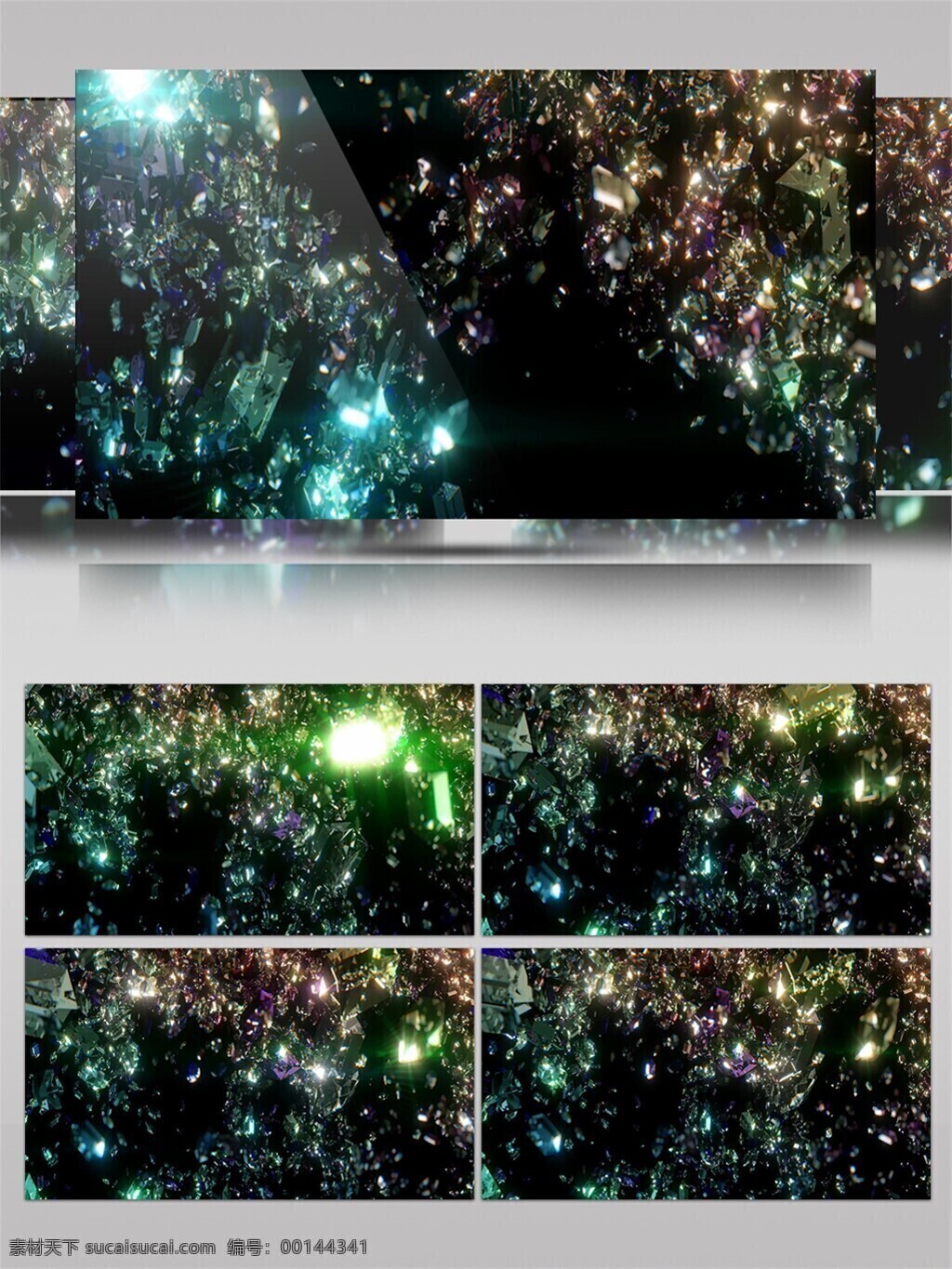 蓝色 神话 宇宙 视频 传授 唯美背景素材 舞台背景素材 led 闪烁 灯光