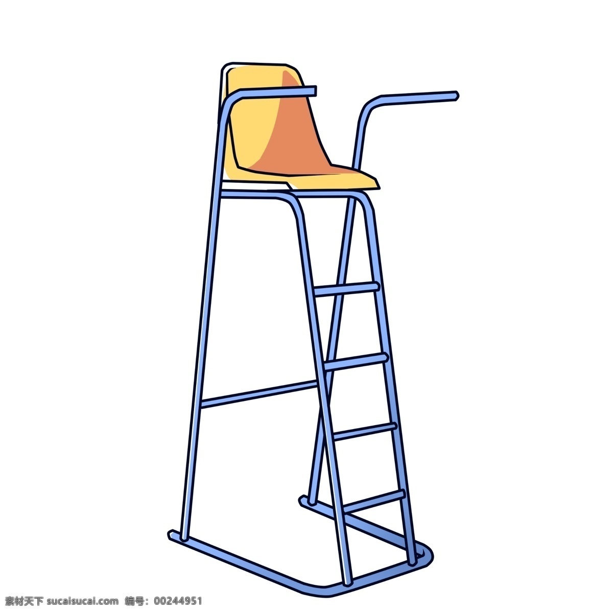 楼梯 椅子 装饰 插画 楼梯椅子 蓝色的楼梯 创意椅子 立体椅子 卡通椅子 家具椅子 椅子的插画
