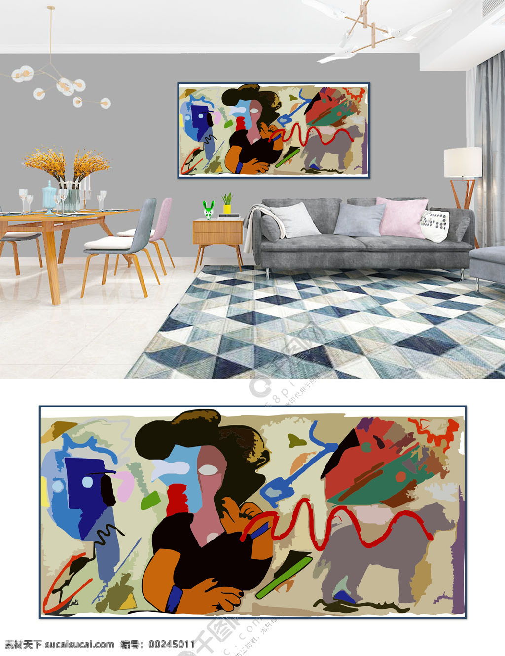 室内 抽象 彩色 装饰画 室内抽象画 抽象画 彩色抽象画 抽象装饰画