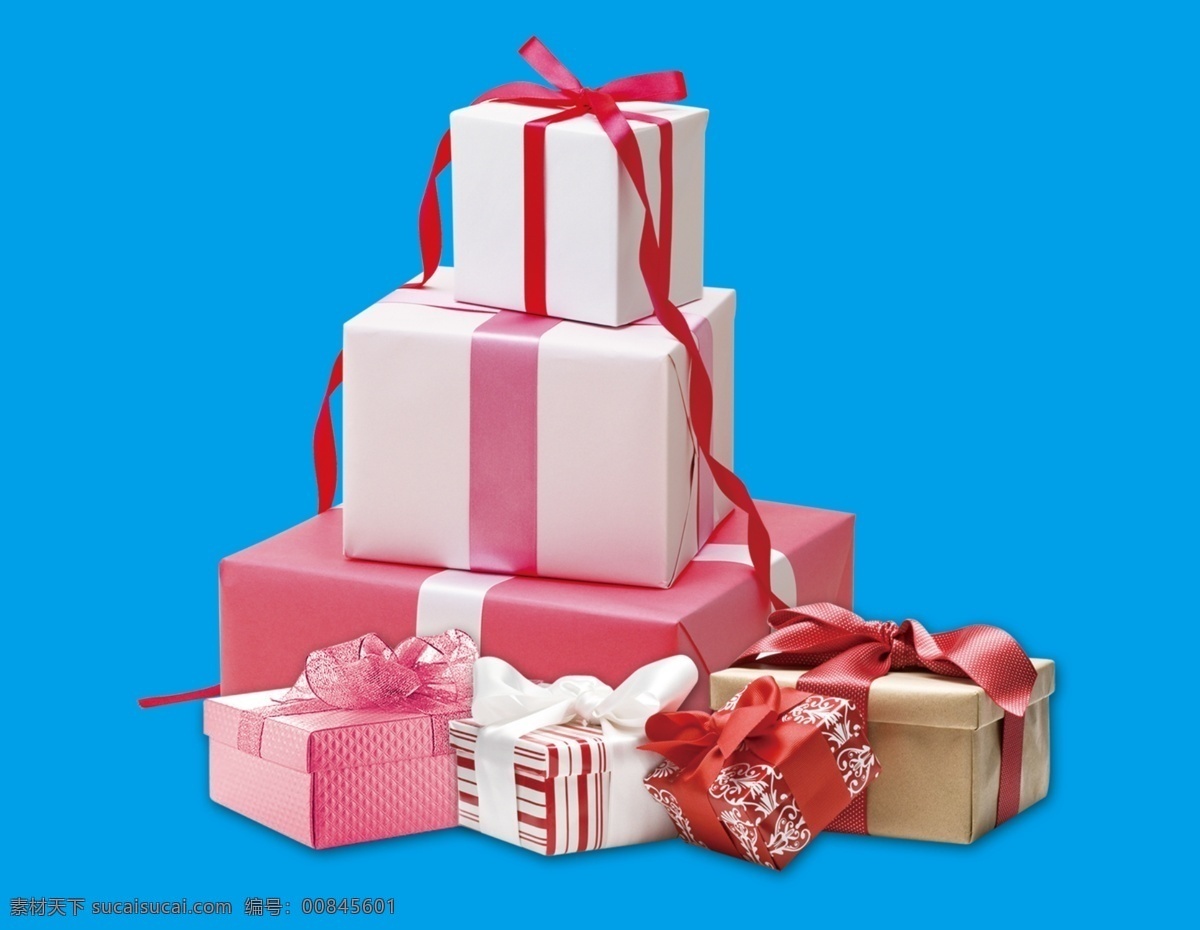 粉色礼盒 礼品 礼品堆 礼物 礼品素材