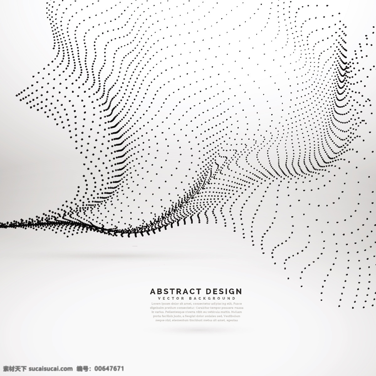 带 圆点 抽象 波 背景 抽象背景 技术 几何 波浪 3d 网络 数字 能量 点 圆 未来主义 流 抽象的形状 网格