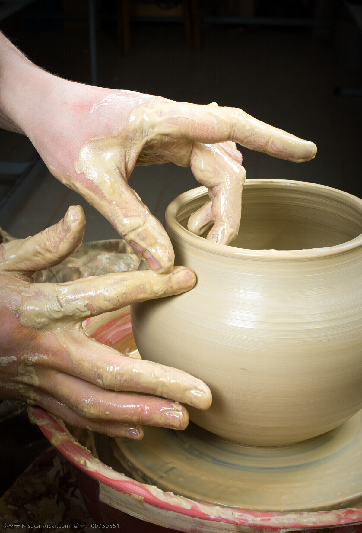 制作 陶罐 陶瓷工匠 陶瓷制作 陶罐制作 陶瓷工艺 传统工艺 文化艺术