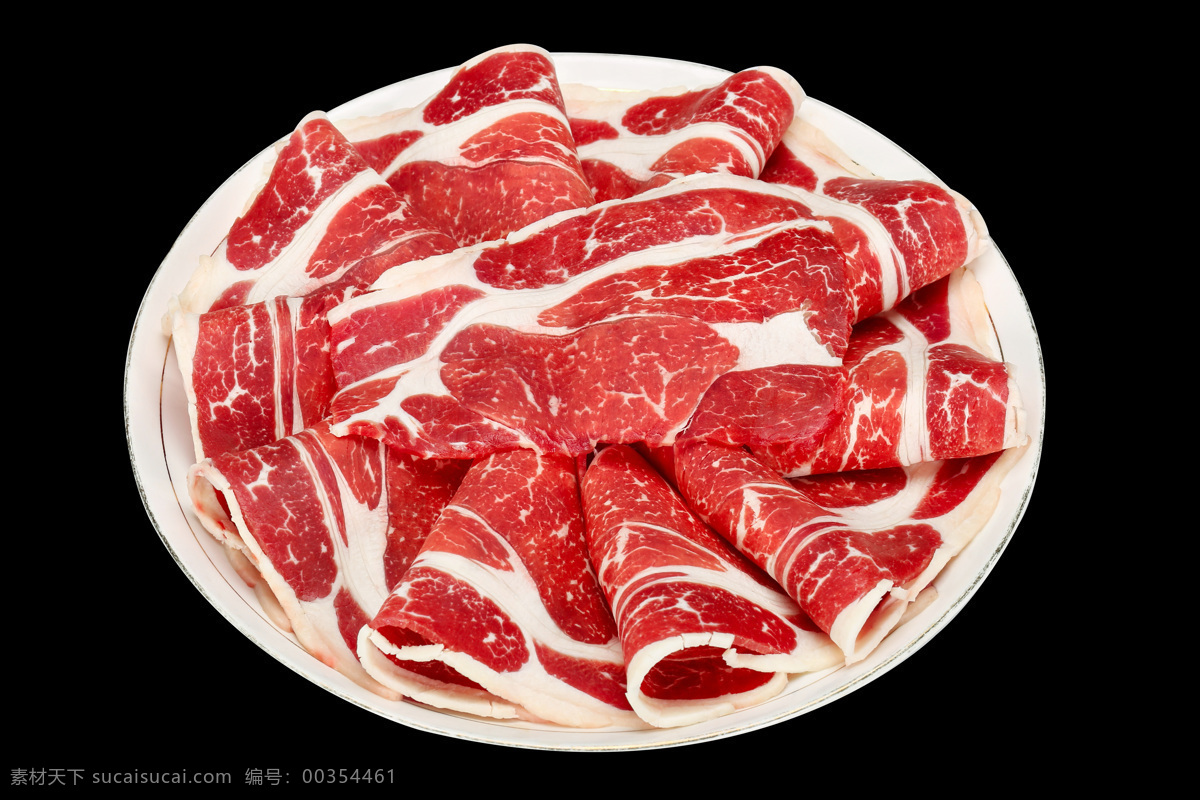 雪花肥牛 肥牛 火锅食材 牛肉 新鲜 营养 健康 餐饮美食 传统美食