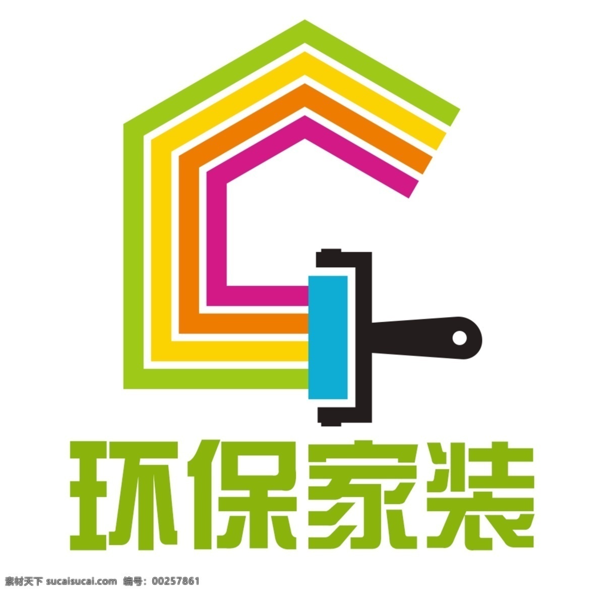 环保logo 环保 家装 logo