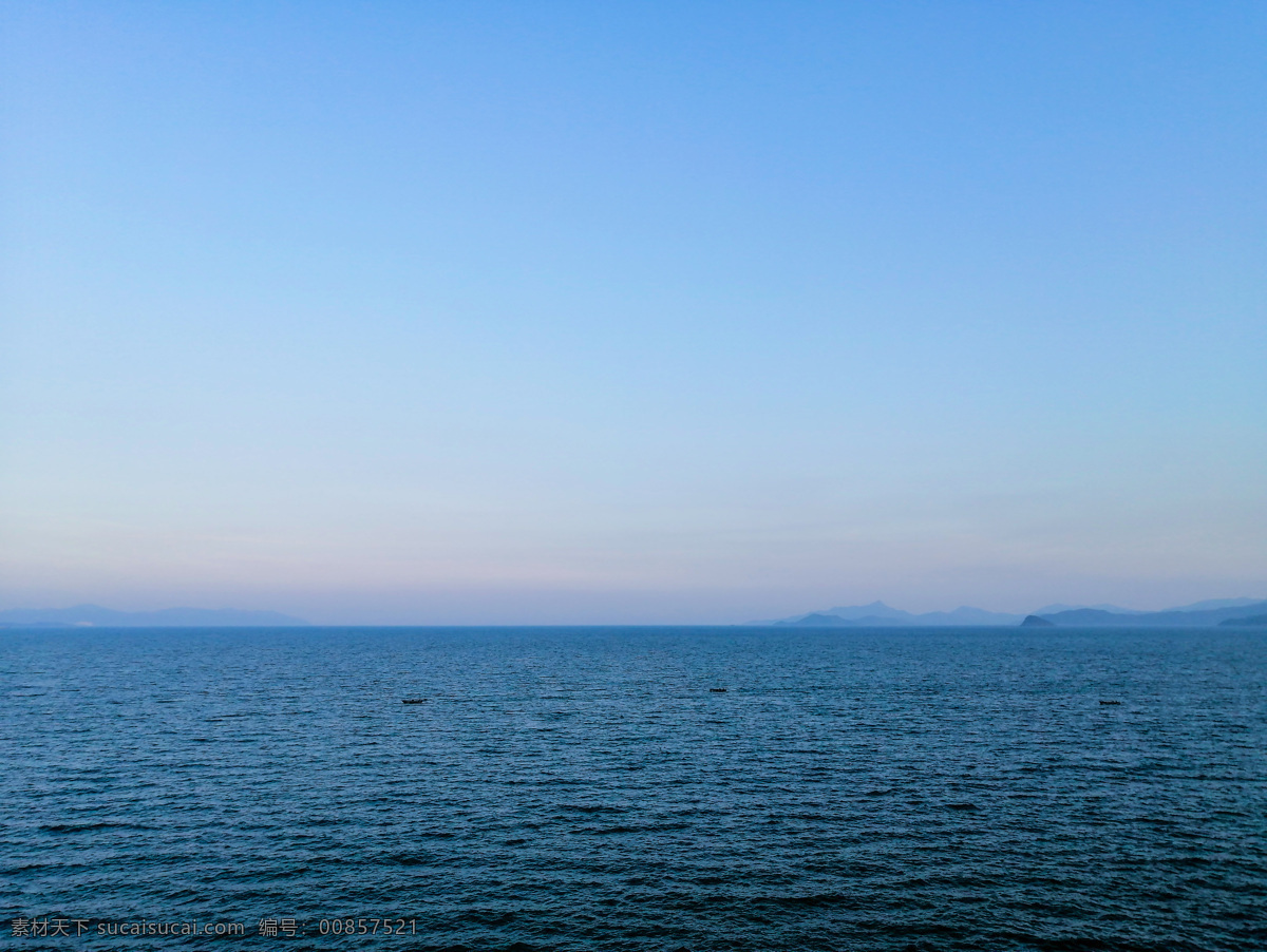 大海 海水 蓝天 海浪 壁纸素材 自然景观 自然风景