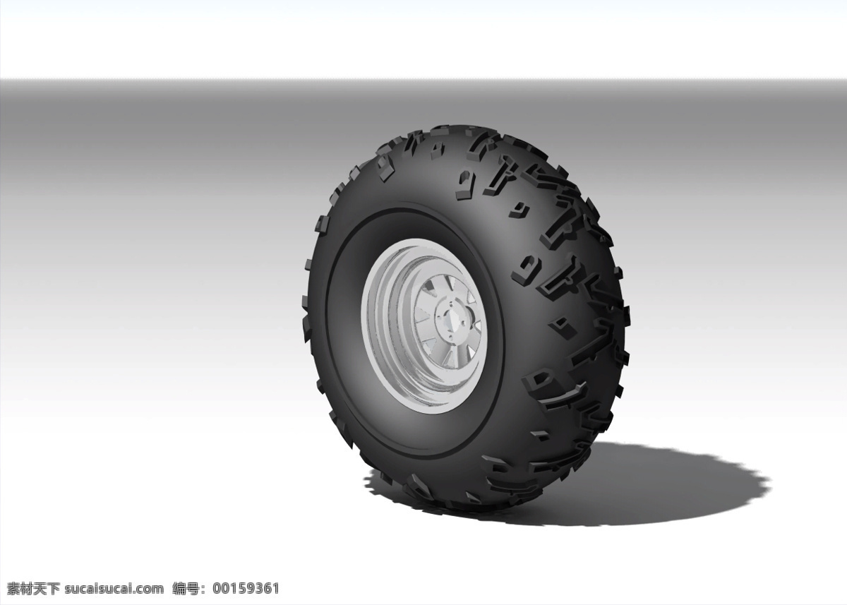 kigs 轮胎 沙滩车 巴哈 3d模型素材 其他3d模型