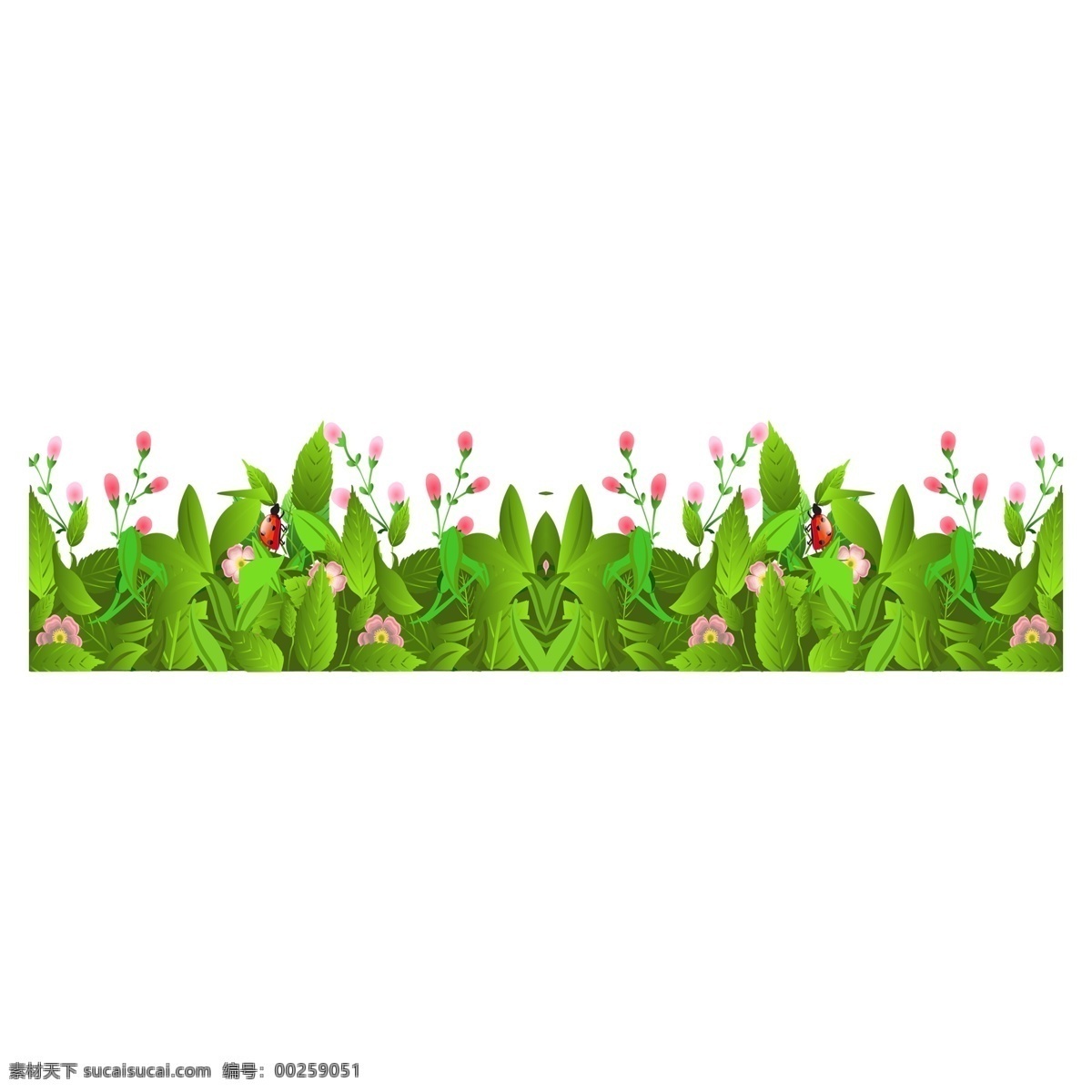 绿色 花卉 手绘 透明 卡通素材 鲜花 png免抠图 透明素材 装饰 免 抠 图