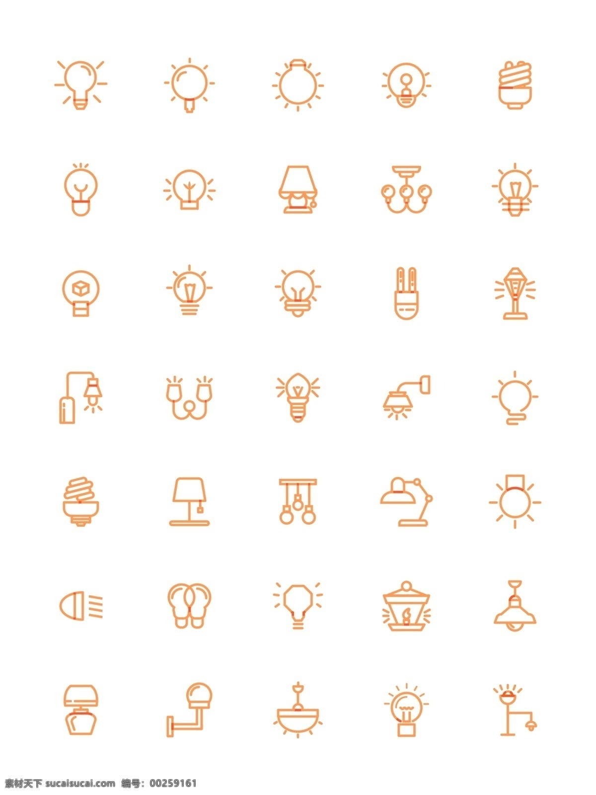 灯泡 icon 线性 描 叠加 风格 灯泡图标 线性图标 描边叠加