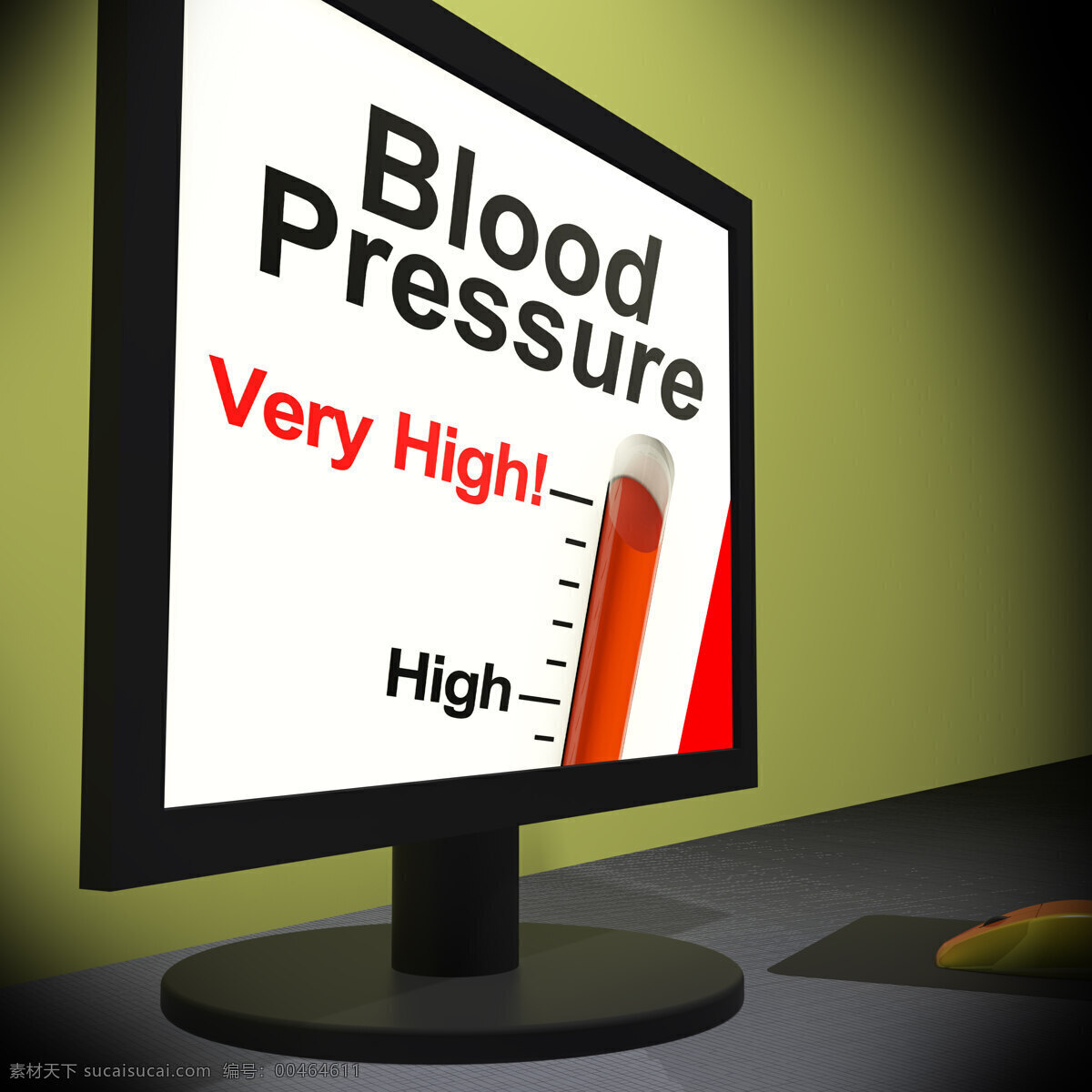 血压 监测 显示 出 非常 高 水平 不 健康