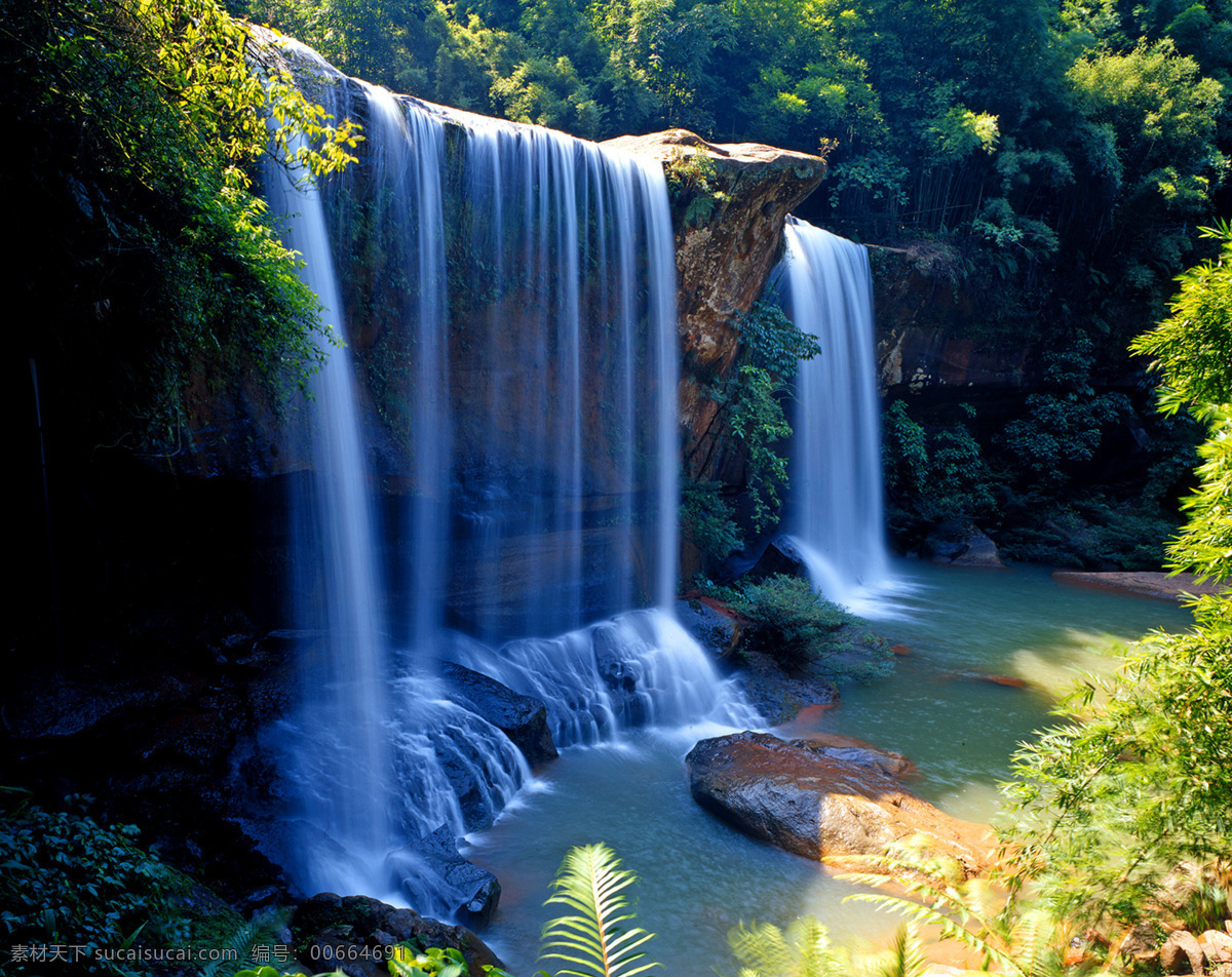 赤水 丹霞 贵州 瀑布 景区 自然景观 山水风景