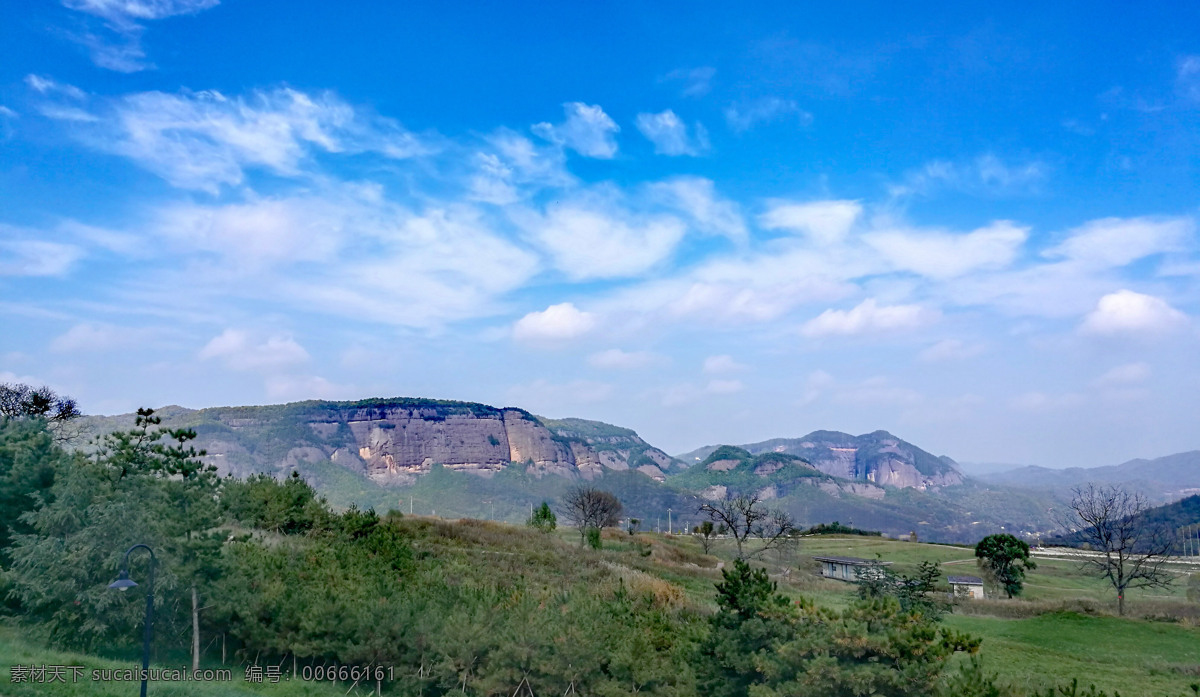 铜川 照金 蓝天白云 春天 旅拍 自然景观