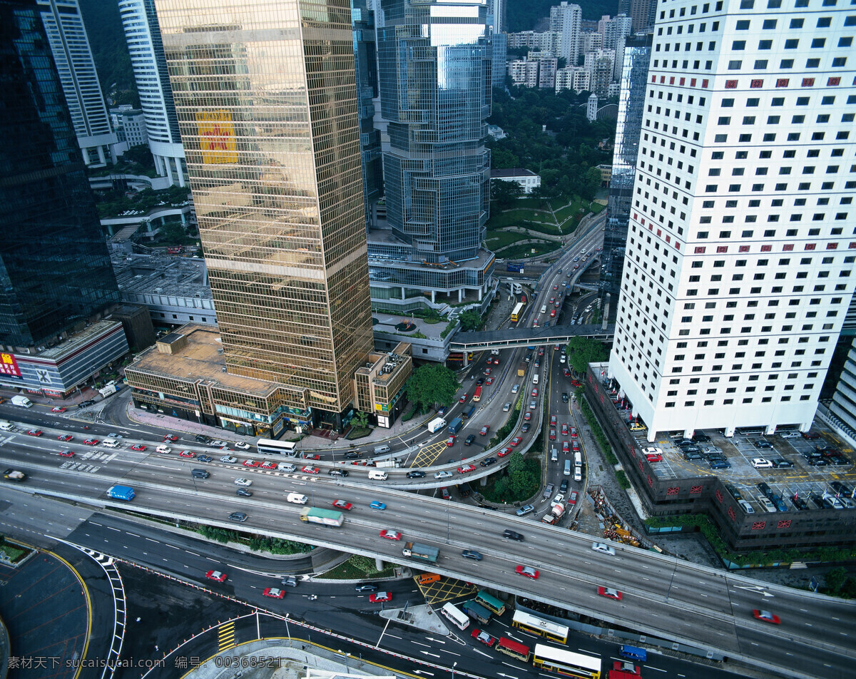 城市 高楼 道路 城市风景 绿化 植物 建筑物 天空 蓝天 风景摄影 城市摄像 城市风光 现代城市 现代都市 高楼大厦 大厦 环境家居 黑色