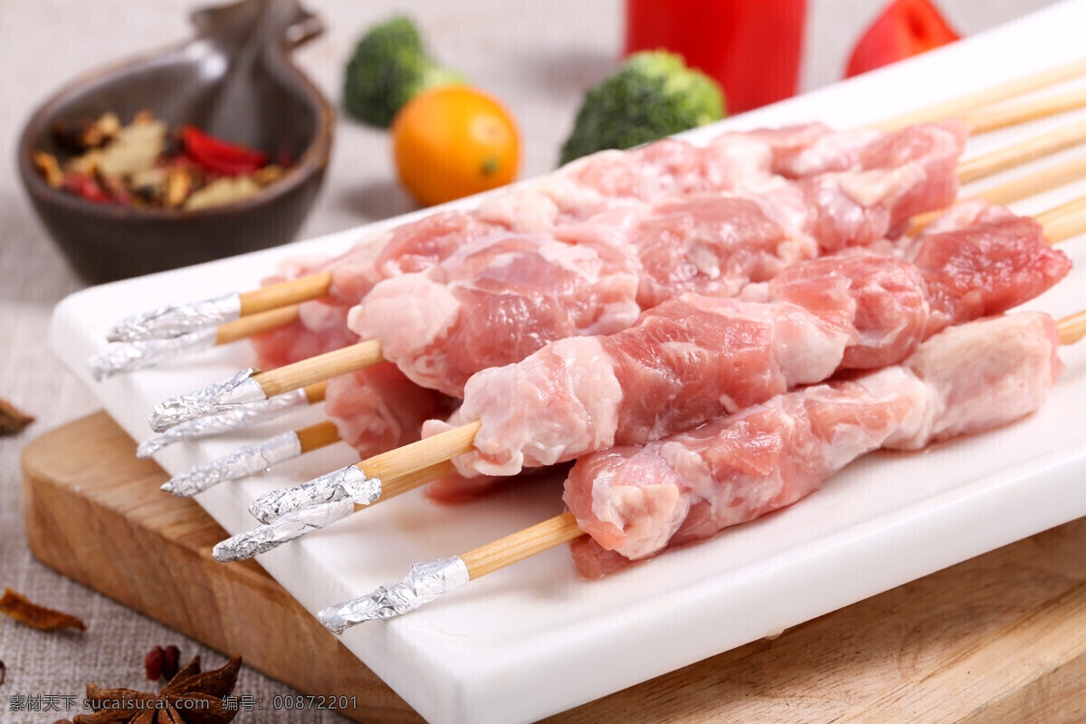 串 串串 烤串 牛肉串 烧烤串 餐饮美食 传统美食