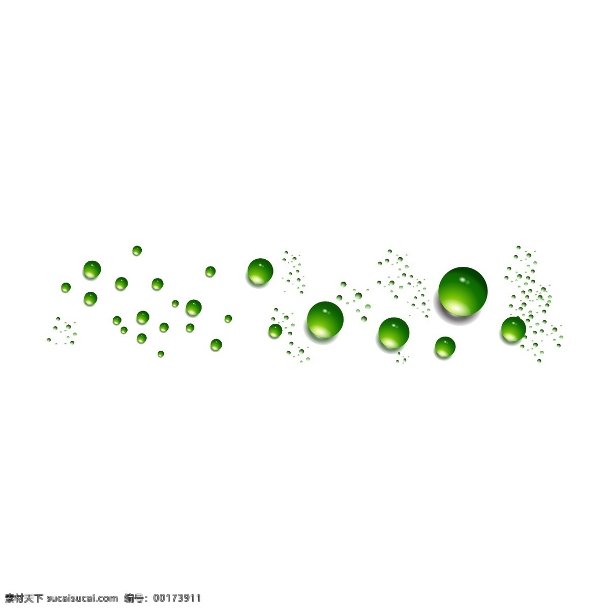 矢量 绿色 水滴 效果 元素 绿色透明水滴 水珠 创意水滴 质感 液体 液体变换 液体形态 水背景 水珠背景