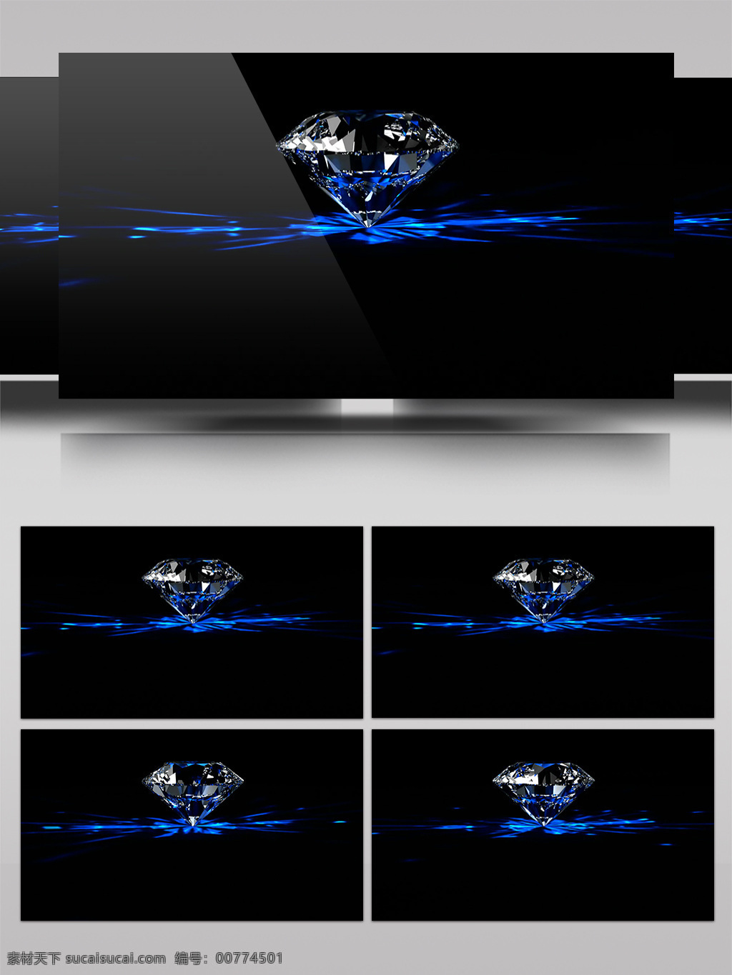 巨大 钻石 晚会 视频 蓝光 高清视频素材 视频素材 动态视频素材